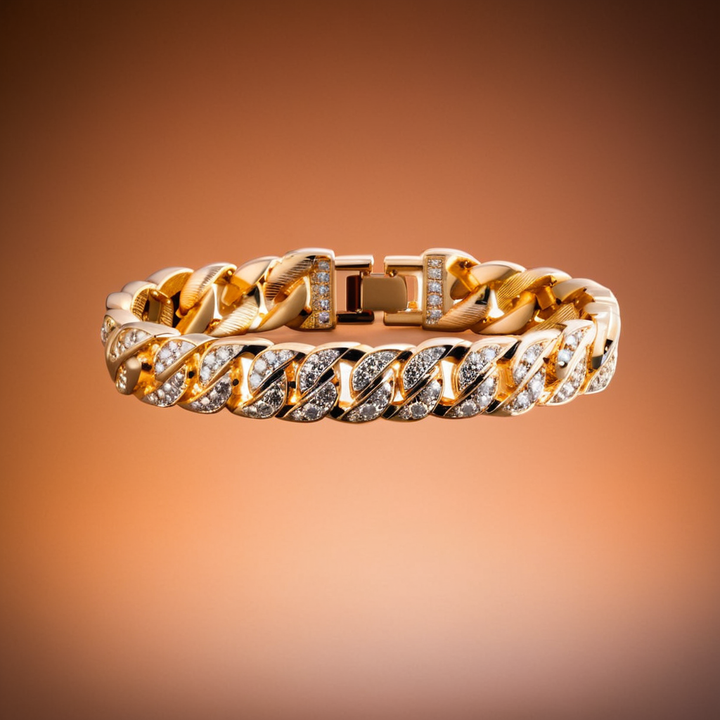 Miami Gold Curb Cuban Bracelet