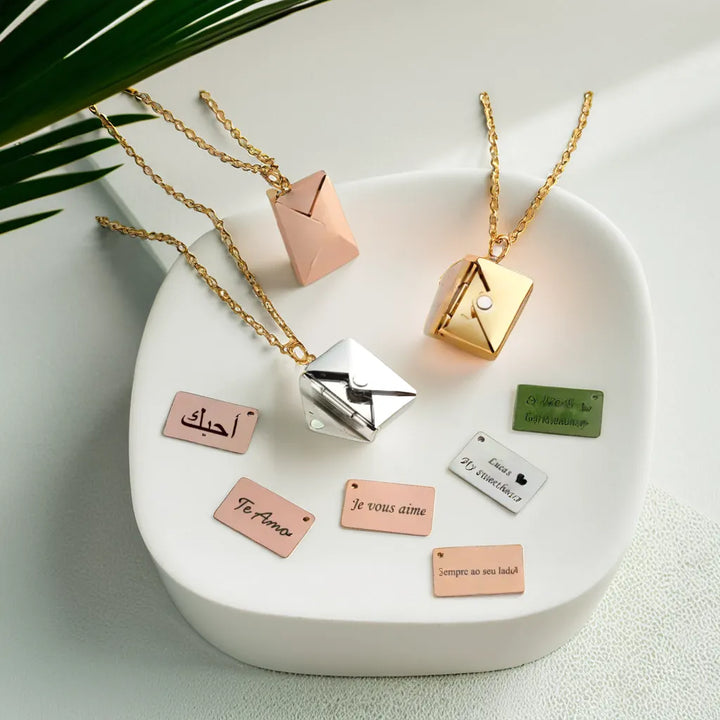 Envelope Necklace