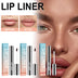 3 Colors Peel Off Lip Liner Tattoo Waterproof Long Lasting Matte Velvet Lip Tint